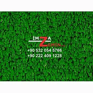 11mm Yeşil Çim Halı