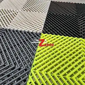 Beyaz Detailing Zemin Karo, Oto Yıkama Karo Zemin - Görsel 13