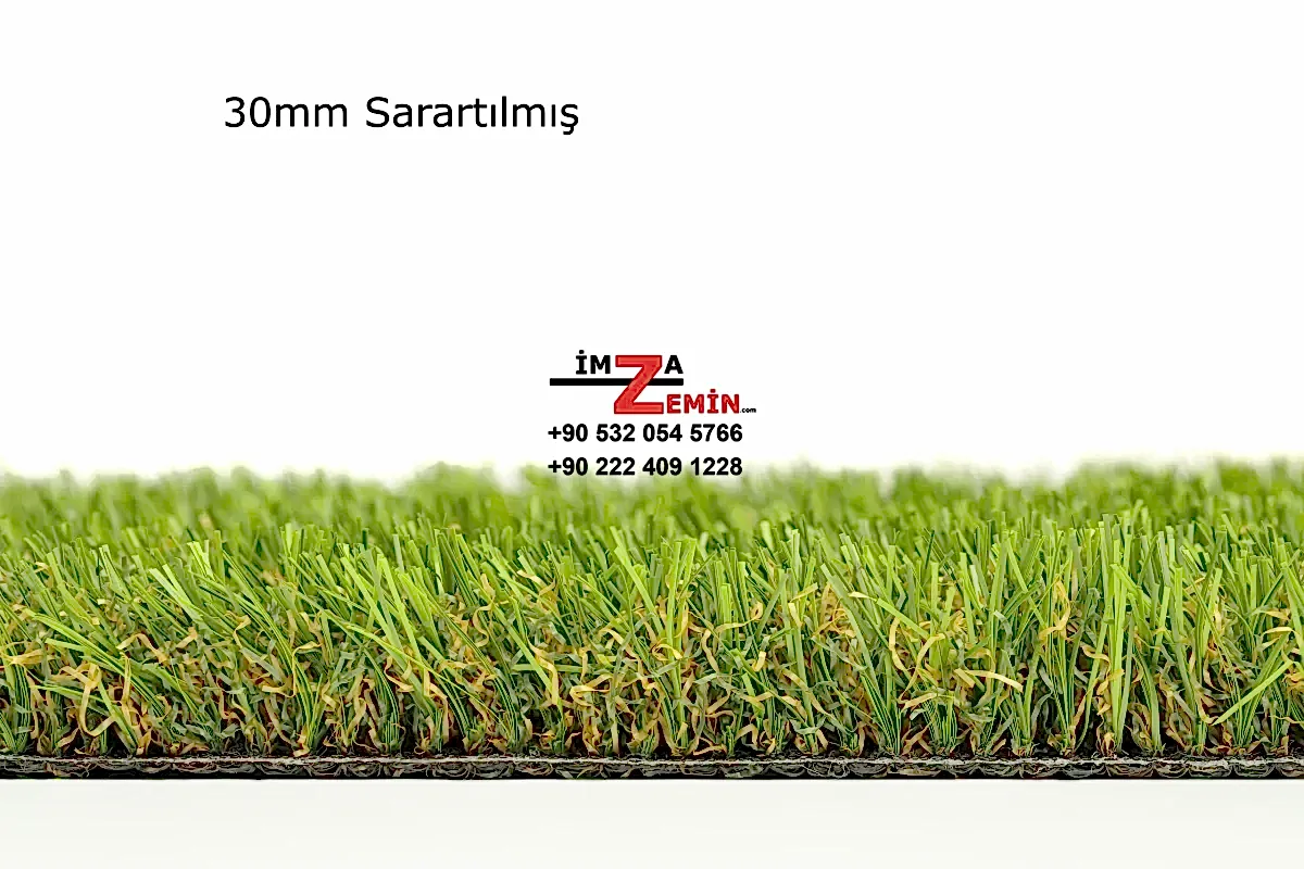 3cm Sarı Otlu Çim Halı