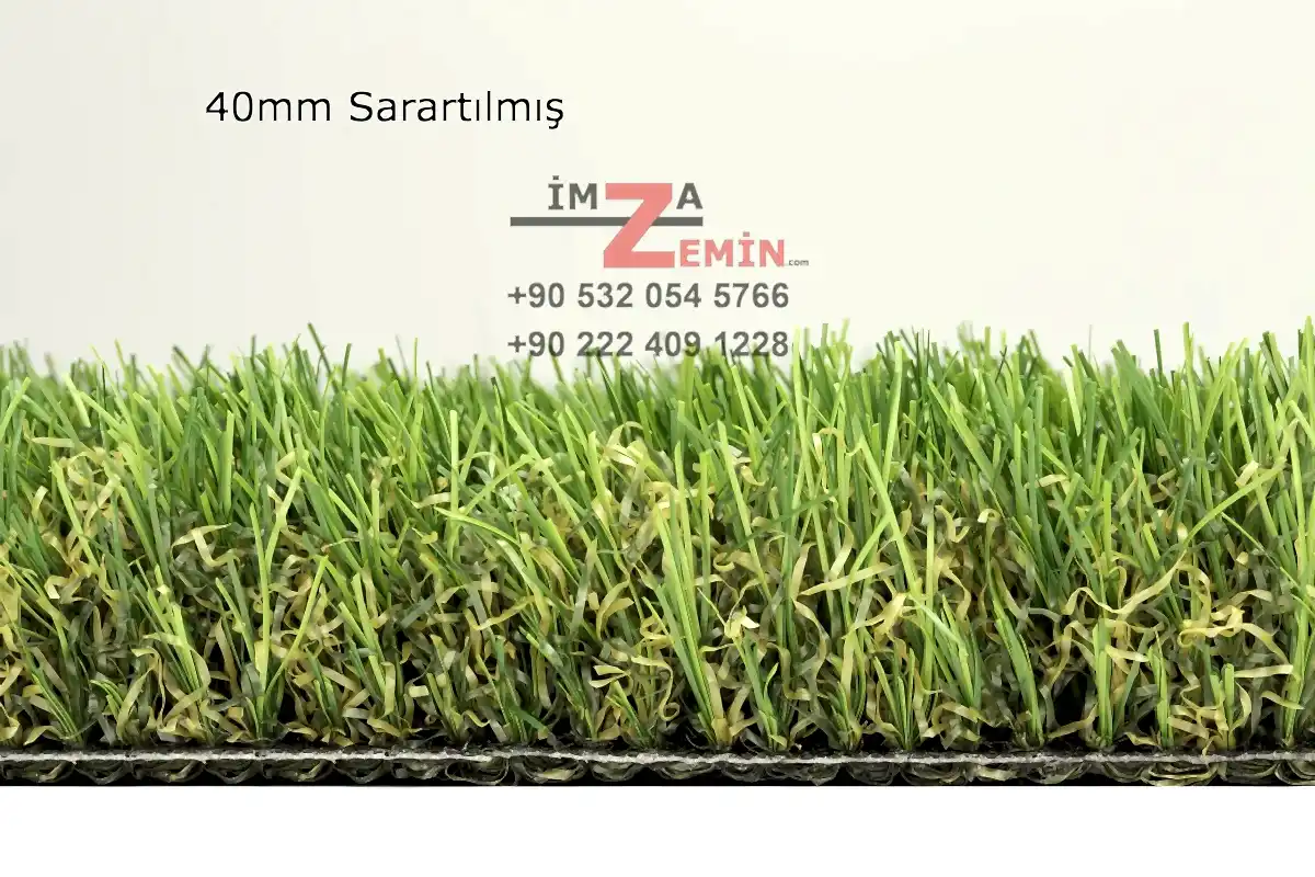 40mm Sarartılmış Çim Halı