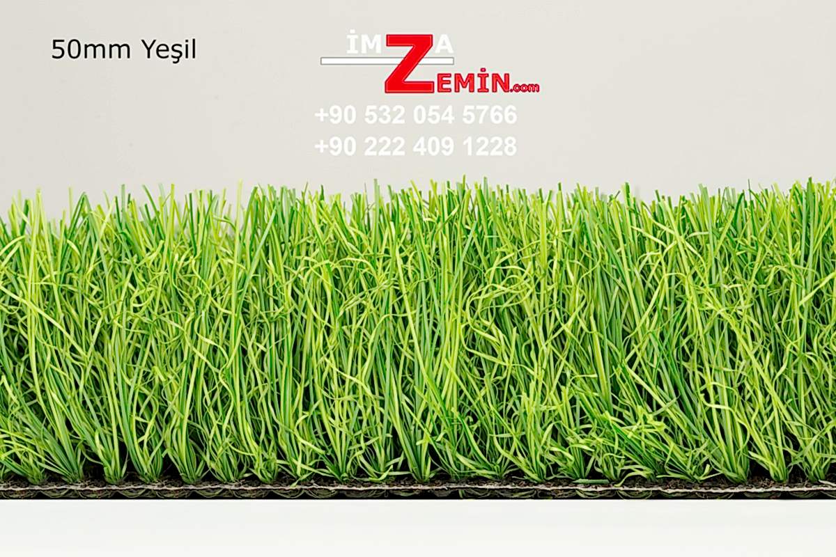 50mm Yeşil Çim Halı