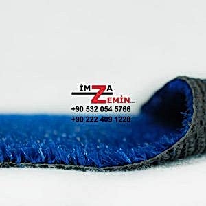 Mavi Çim Halı 7mm