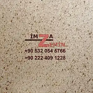 891100 Sarı Bej Taş Desenli Mineflo