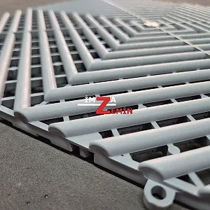 Beyaz Detailing Zemin Karo, Oto Yıkama Karo Zemin - Görsel 3