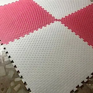 Beyaz Pembe Tatami Minder