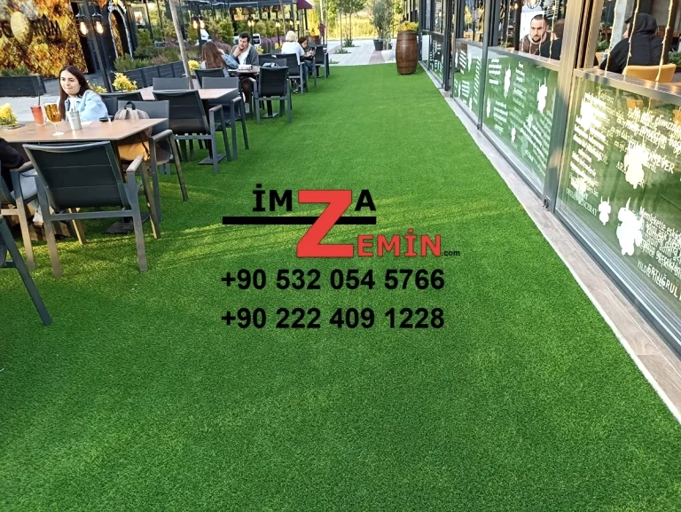 Kafe Restaurant Çim Halı