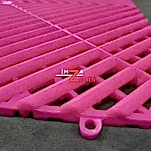 Pembe Detailing Zemin Karo, Oto Yıkama Karo Zemin - Görsel 6