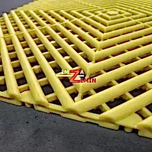 Sarı Detailing Zemin Karo, Oto Yıkama Karo Zemin - Görsel 5